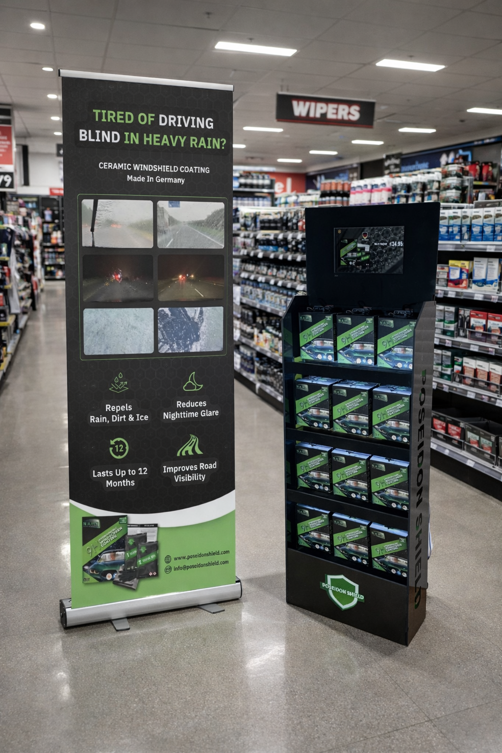 Wholesale Starter Bundle - 100 Units + FREE LED Display Stand & Banner (Ireland Only)
